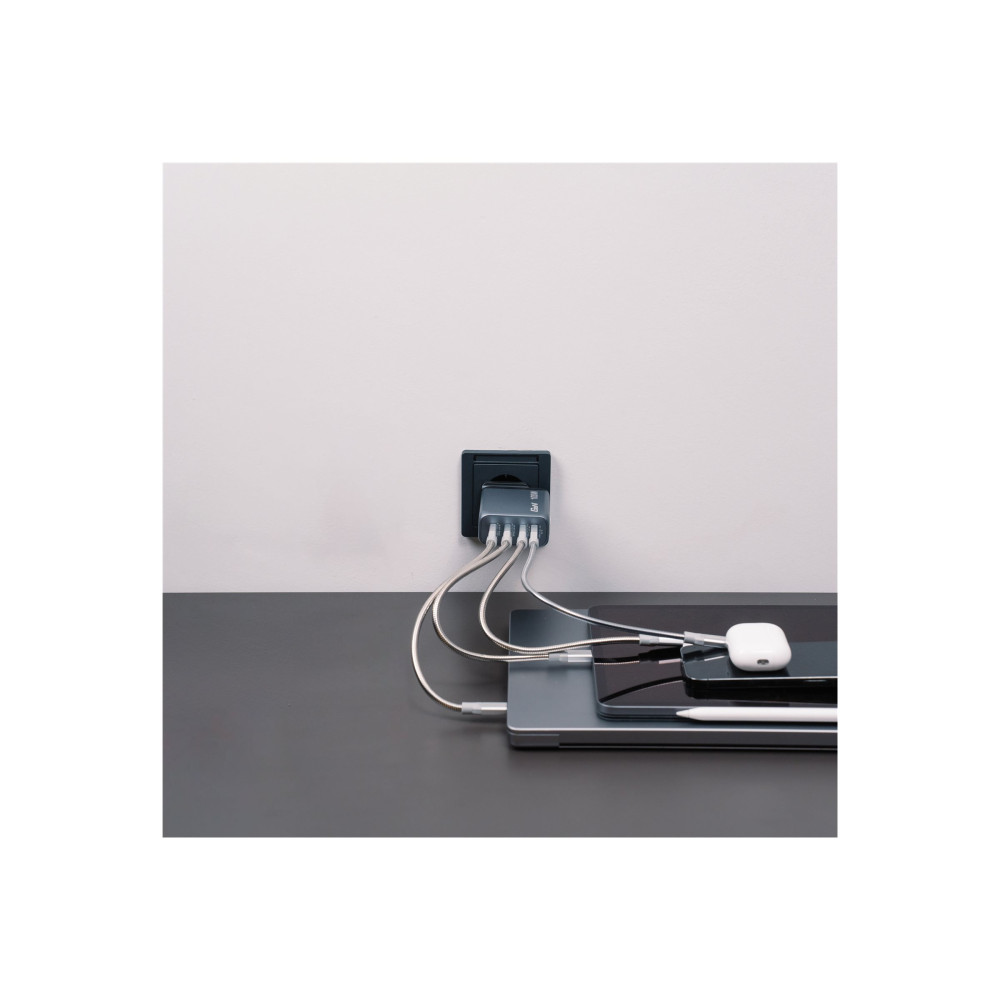 Produktbild för Verbatim strömadapter - GaN - 3 x USB-C, USB - 100 watt