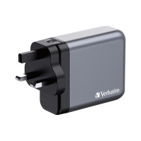 Produktbild för Verbatim strömadapter - GaN - 3 x USB-C, USB - 140 watt