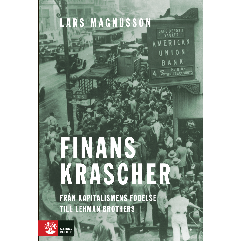 Produktbild för Finanskrascher : från kapitalismens födelse till Lehman Brothers (pocket)