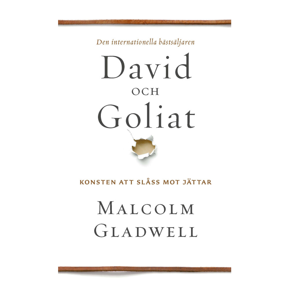 Produktbild för David och Goliat : konsten att slåss mot jättar (pocket)