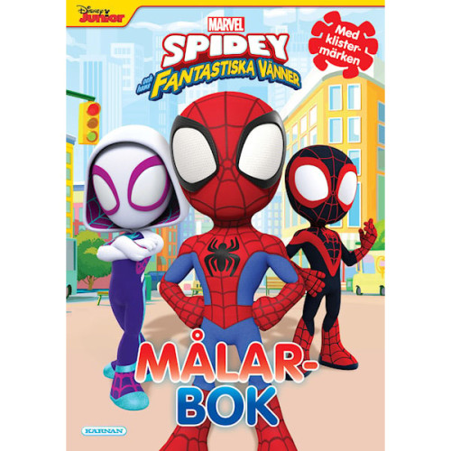 SPIDERMAN Spidey och hans fantastiska vänner målarb