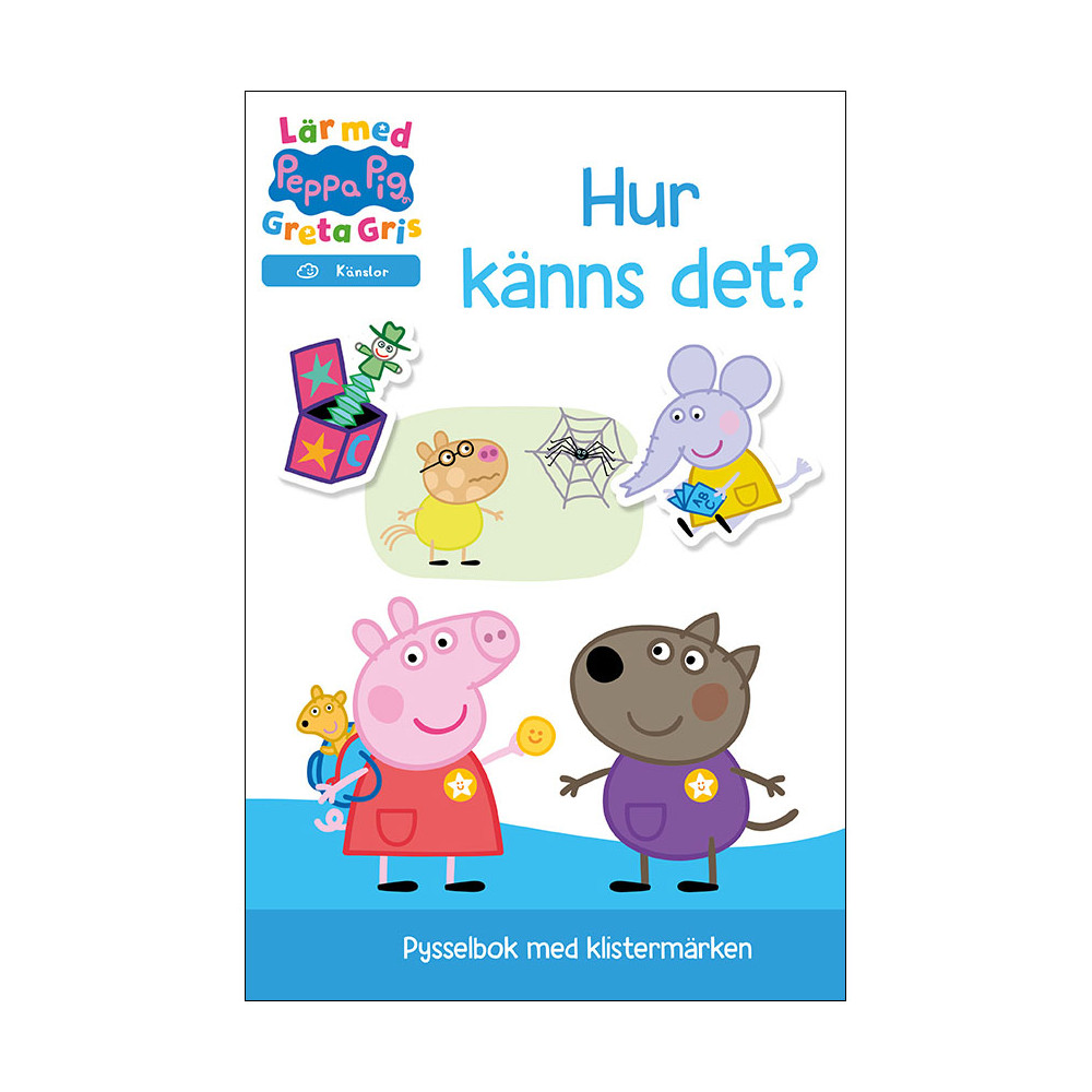 Produktbild för Lär med Greta Gris: Hur känns det?