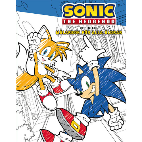 Sonic The Hedgehog Sonic the Hedgehog: Målarbok för alla åldrar