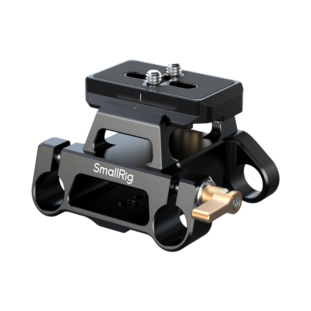 Produktbild för SmallRig 5365 Arca-Type Mount Plate Kit with 15mm Dual Rod Clamp