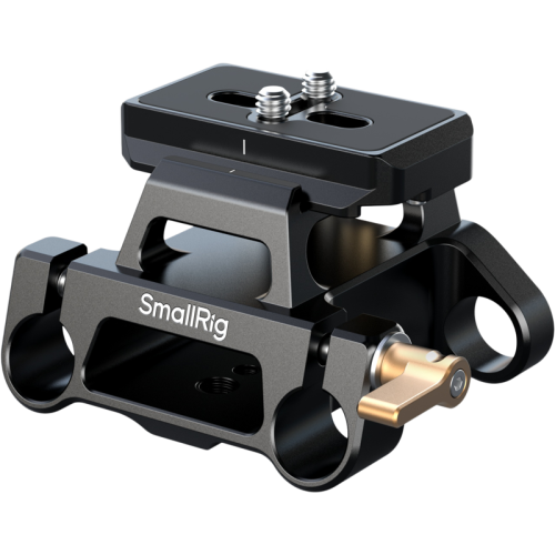 SMALLRIG SmallRig 5365 Arca-Type Mount Plate Kit with 15mm Dual Rod Clamp