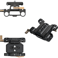 Produktbild för SmallRig 5365 Arca-Type Mount Plate Kit with 15mm Dual Rod Clamp