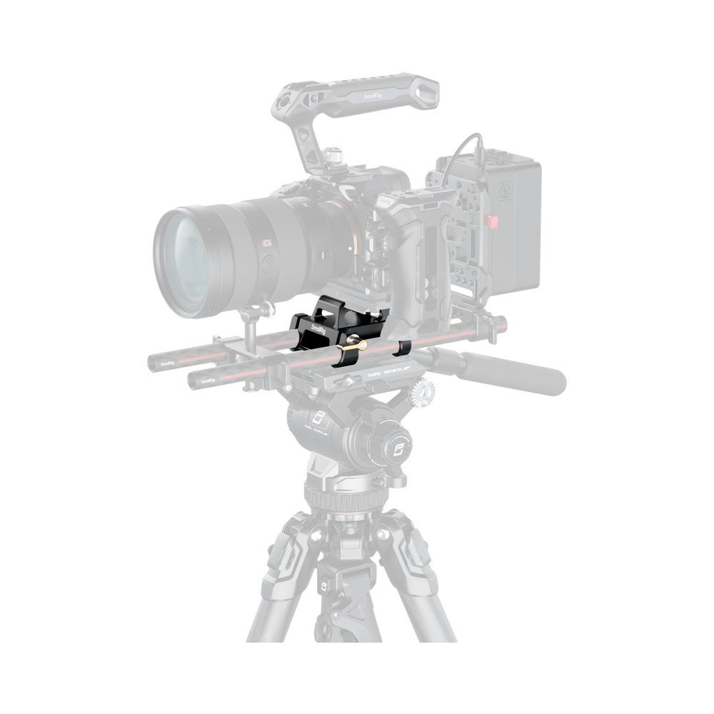 Produktbild för SmallRig 5365 Arca-Type Mount Plate Kit with 15mm Dual Rod Clamp