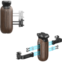 Produktbild för SmallRig 5237 Wooden Side Handle with 1/4"-20 Screw