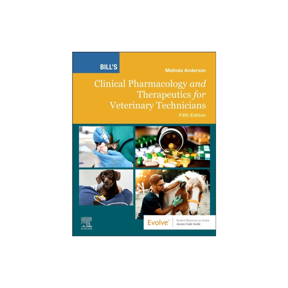 Produktbild för Bill's Clinical Pharmacology and Therapeutics for Veterinary Technicians (häftad, eng)
