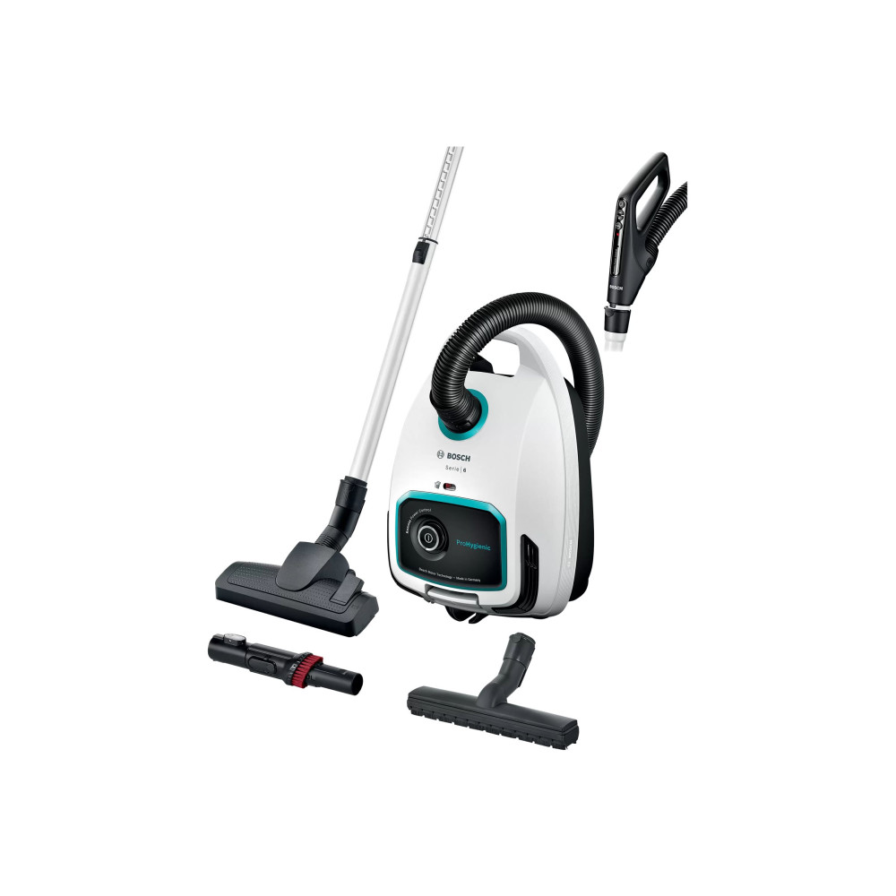 Produktbild för Bosch Serie | 6 ProHygienic BGL6HYG1 - dammsugare - med behållare - vit / svart
