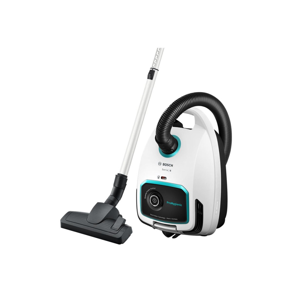 Produktbild för Bosch Serie | 6 ProHygienic BGL6HYG1 - dammsugare - med behållare - vit / svart