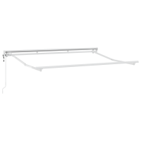 Produktbild för Markisram Antracit 300 x 200 cm Polyester med PU-beläggning