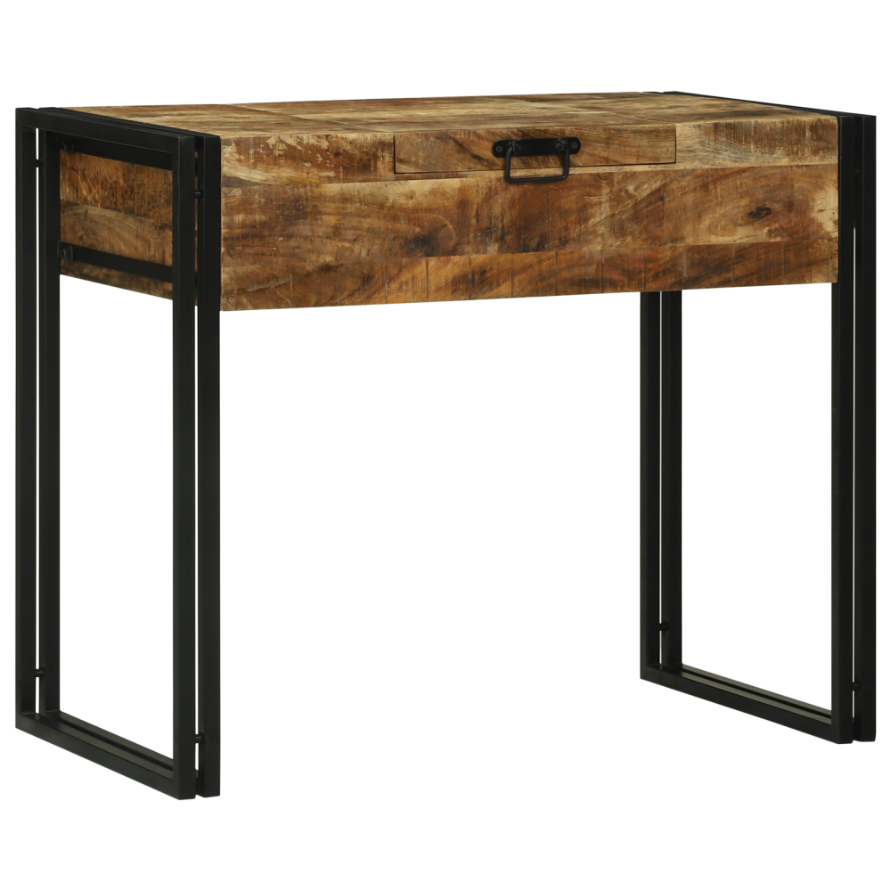 Produktbild för Sängrum Smyckesbord Brun 90 x 50 x 75 cm Massivt Mangoträ