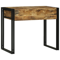 Produktbild för Sängrum Smyckesbord Brun 90 x 50 x 75 cm Massivt Mangoträ