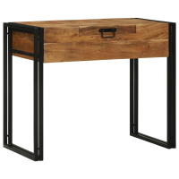 Produktbild för Sängrum Smyckesbord Brun 90 x 50 x 75 cm Massivt akaciaträ