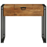 Produktbild för Sängrum Smyckesbord Brun 90 x 50 x 75 cm Massivt akaciaträ
