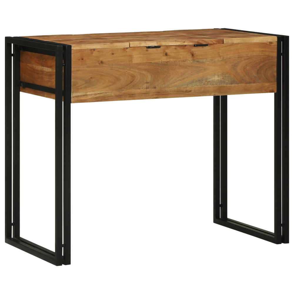 Produktbild för Sängrum Smyckesbord Brun 90 x 50 x 75 cm Massivt akaciaträ