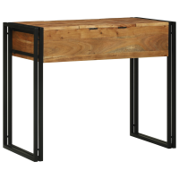 Produktbild för Sängrum Smyckesbord Brun 90 x 50 x 75 cm Massivt akaciaträ