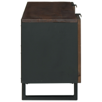 Produktbild för TV Enheter med låda Valnöt 105 x 33 x 46 cm Konstruerat trä