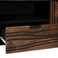 Produktbild för TV Enheter med låda Valnöt 105 x 33 x 46 cm Konstruerat trä