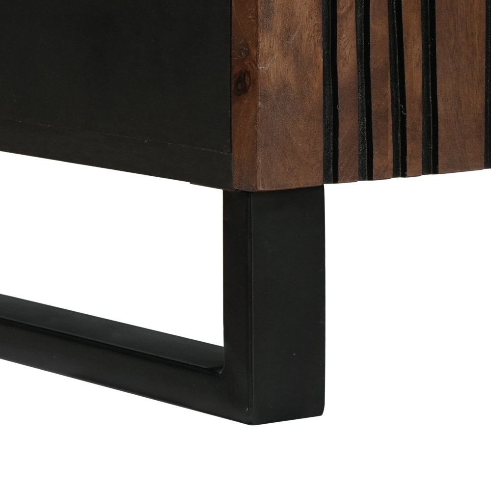 Produktbild för TV Enheter med låda Valnöt 105 x 33 x 46 cm Konstruerat trä