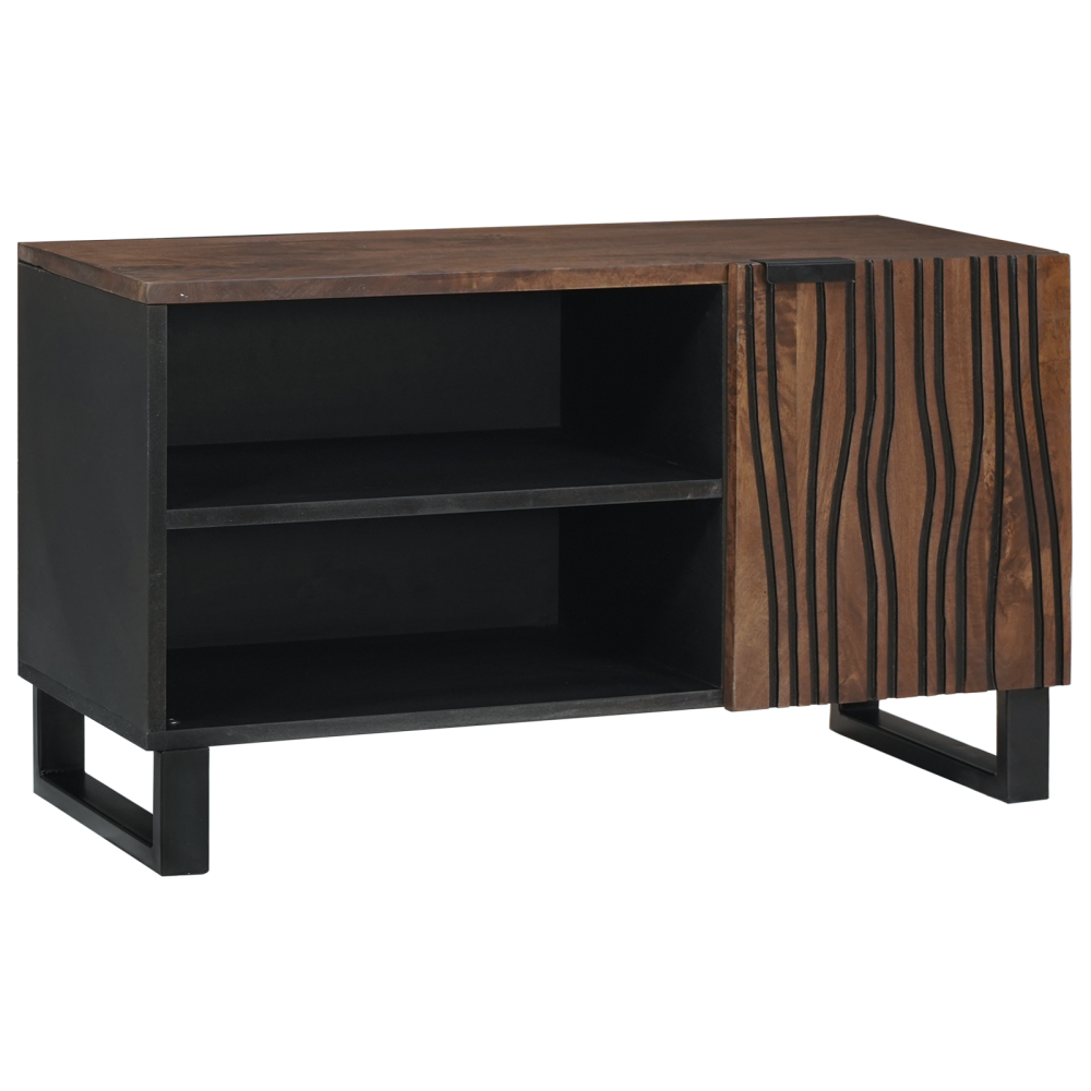 Produktbild för TV Enheter Valnöt 80 x 33 x 46 cm Konstruerat trä