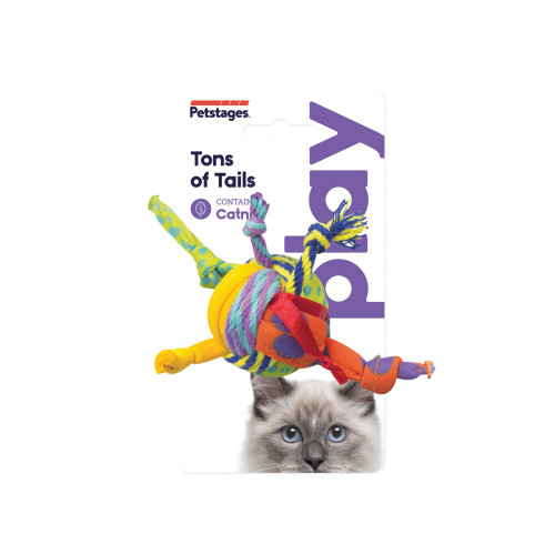 Petstages Kattleksak Petstages Catnip Tons of Tails 8 cm