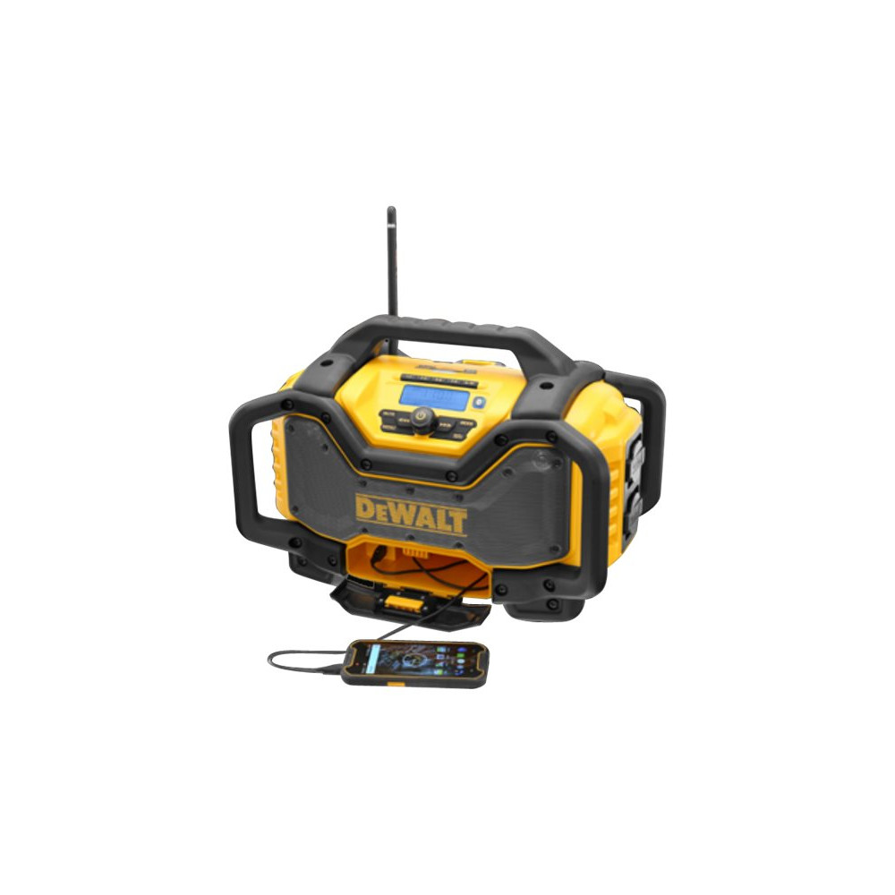 Produktbild för DeWALT DCR027-QW - arbetsplatsradio - Bluetooth