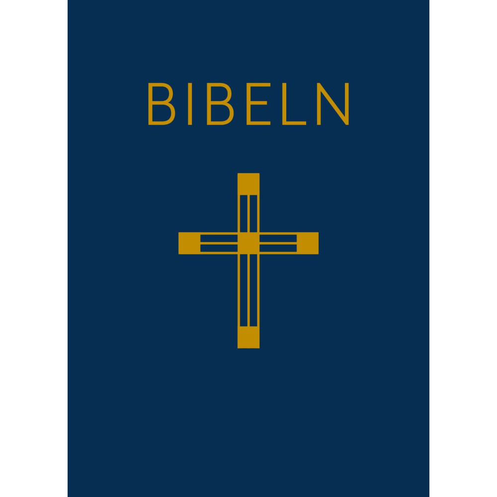 Produktbild för Bibeln blå : Bibelkommissionens översättning : noter, parallellhänvisningar, uppslagsdel (inbunden)