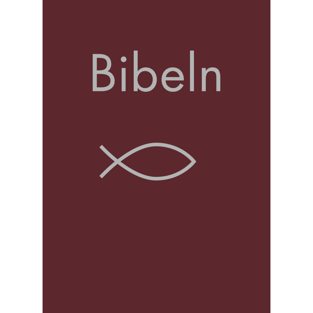 Produktbild för Bibeln vinröd : Bibelkommissionens översättning : noter, parallellhänvisningar, uppslagsdel (inbunden)
