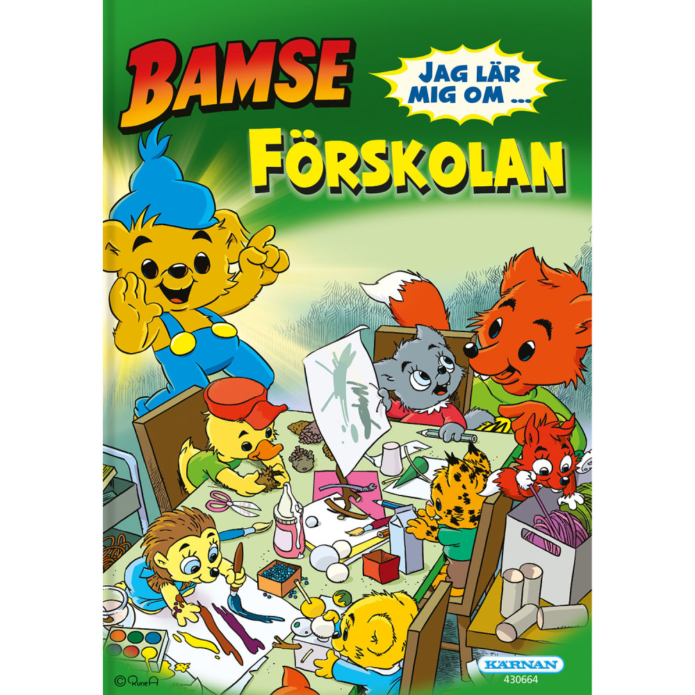 Produktbild för Bamse - Jag lär mig om förskolan