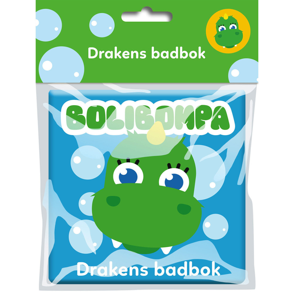 Produktbild för Bolibompa: Drakens badbok