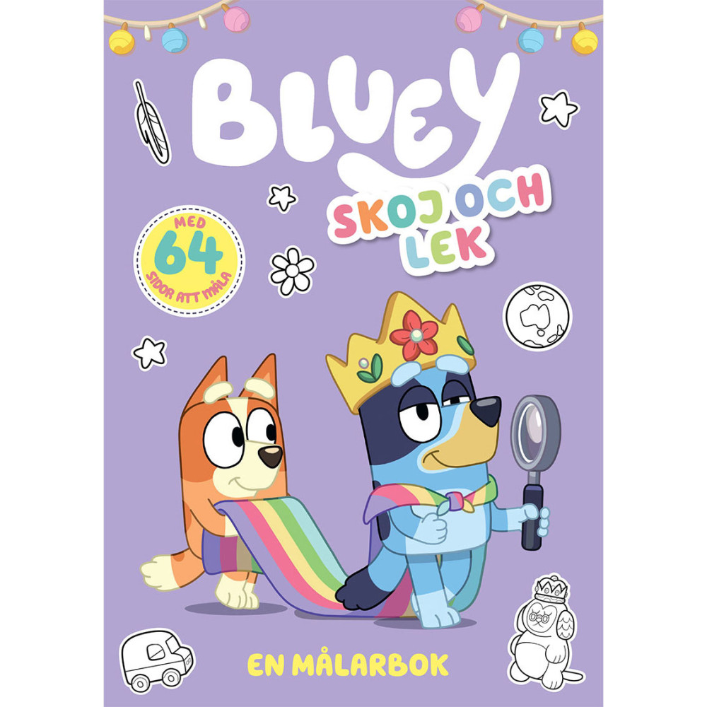 Produktbild för Bluey : Skoj och lek: En målarbok