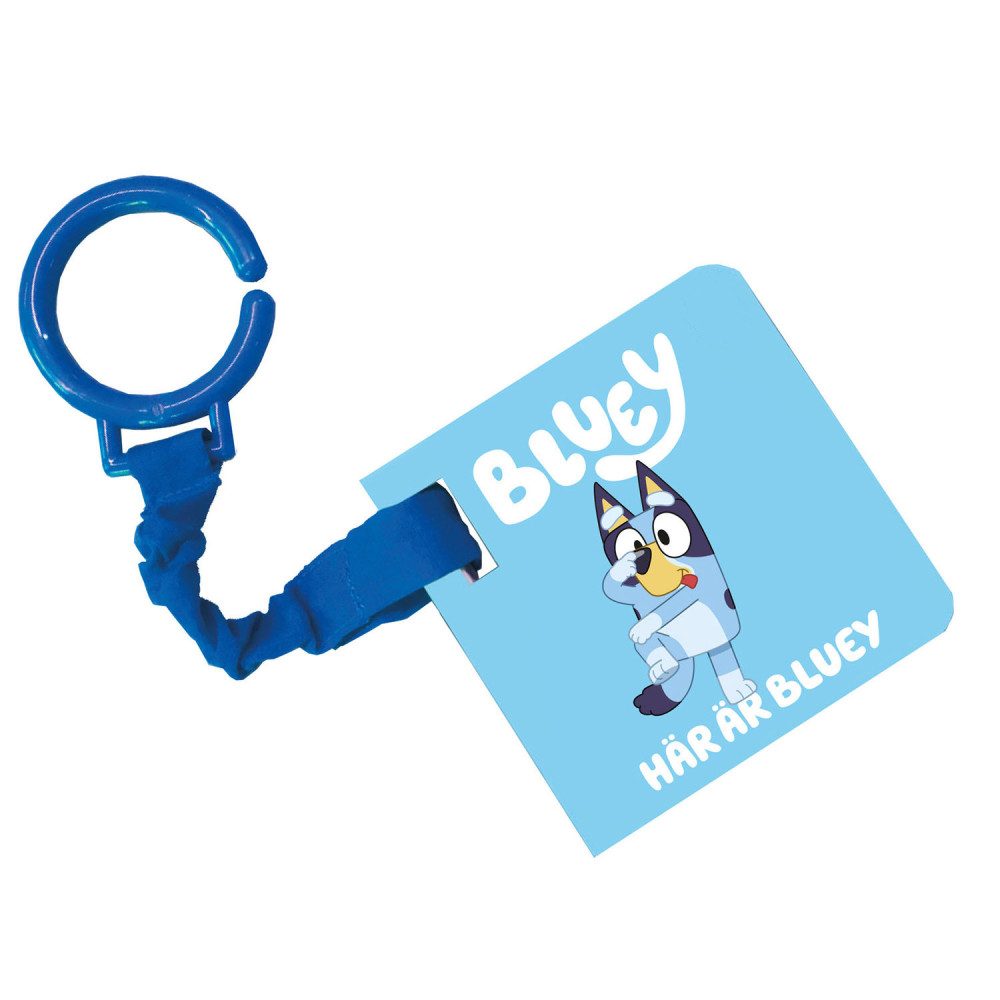 Produktbild för Bluey : Här är Bluey (att hänga på vagnen)