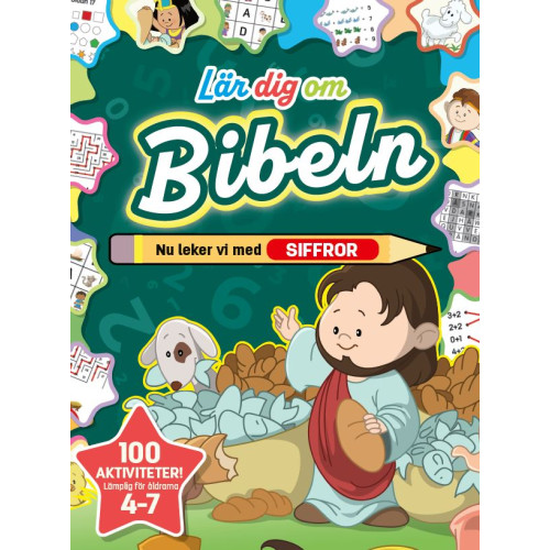 Hylleruds Förlag Lär dig om Bibeln : nu leker vi med siffror (bok, storpocket)