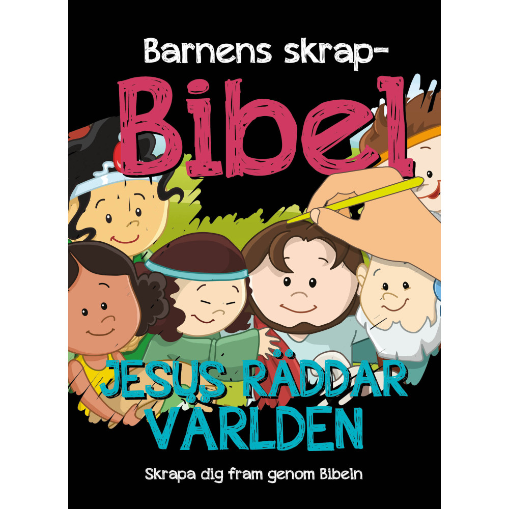 Produktbild för Barnens skrapbibel : Jesus räddar världen (bok, storpocket)