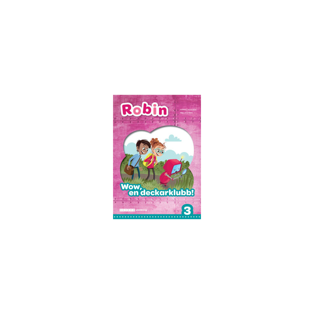 Produktbild för Robin åk 3 Läsebok grön Wow, en deckarklubb! (häftad)