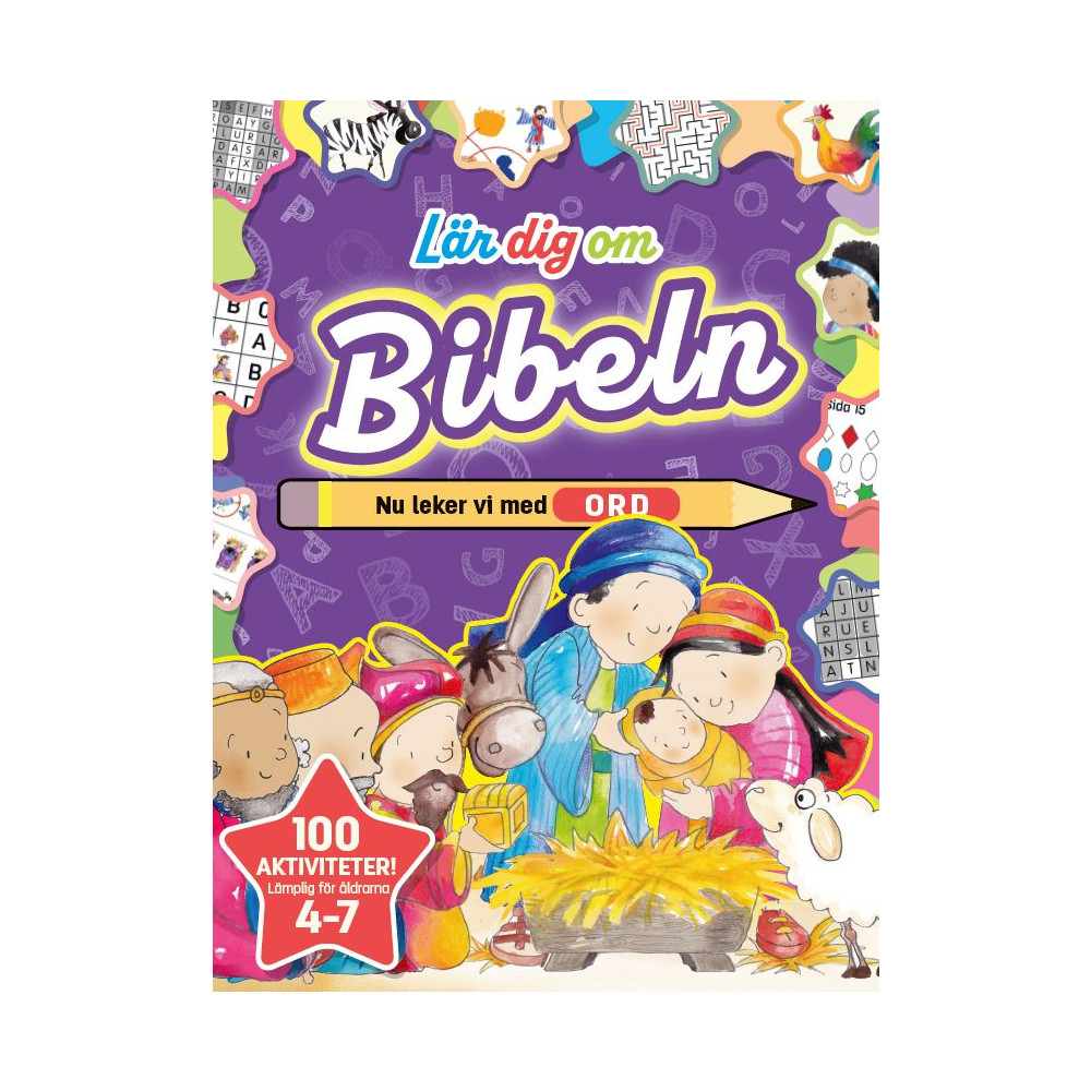 Produktbild för Lär dig om Bibeln : nu leker vi med ord (bok, storpocket)
