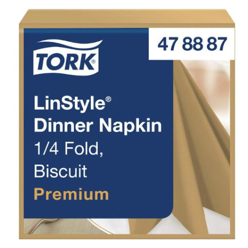 TORK Servett TORK LinStyle Middag beige 50/fp