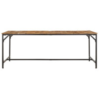 Produktbild för Matbord 200x100x75 cm massivt trä grov mango