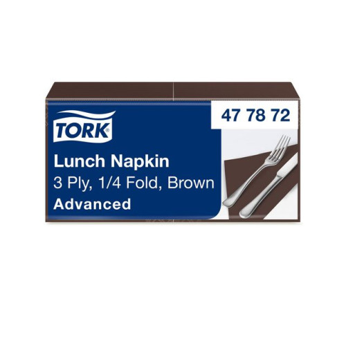 TORK Servett TORK Lunch 3-lags brun 150/fp