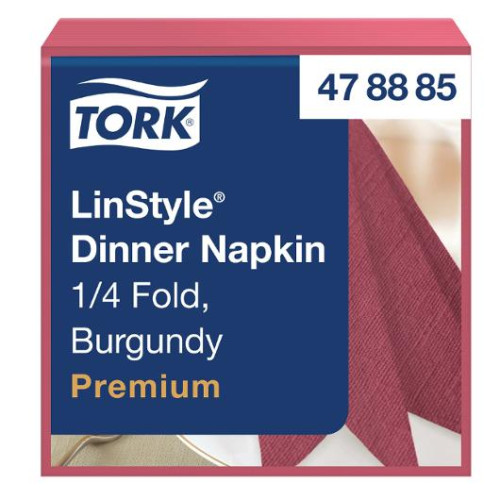 TORK Servett TORK LinStyle Middag vröd 50/fp