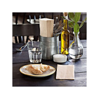 Produktbild för Servett TORK Lunch 2-lags natur 200/fp