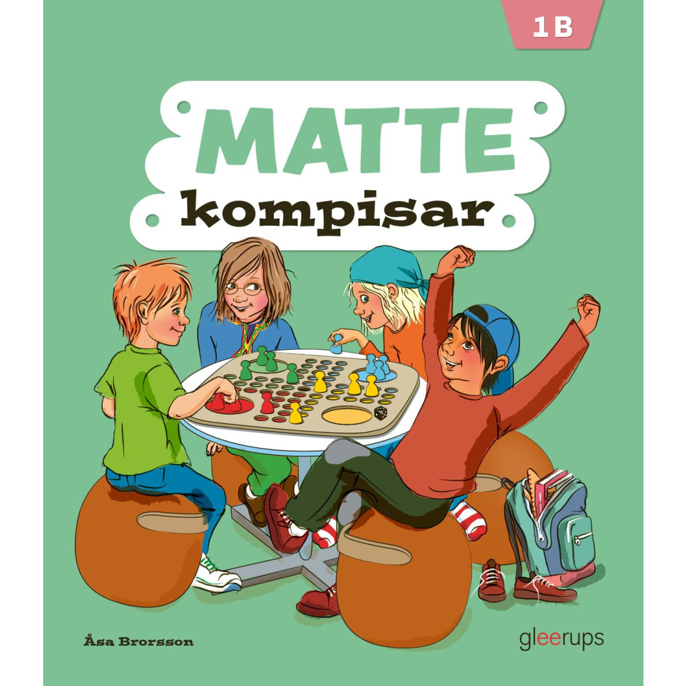 Produktbild för Mattekompisar 1B, elevbok (häftad)