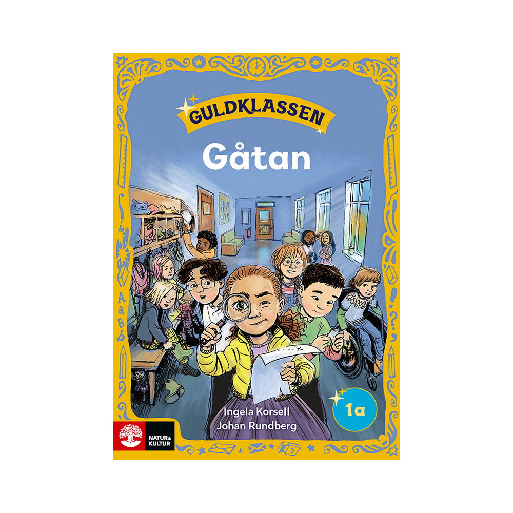Produktbild för Guldklassen åk 1 Läsebok A Gåtan (häftad)