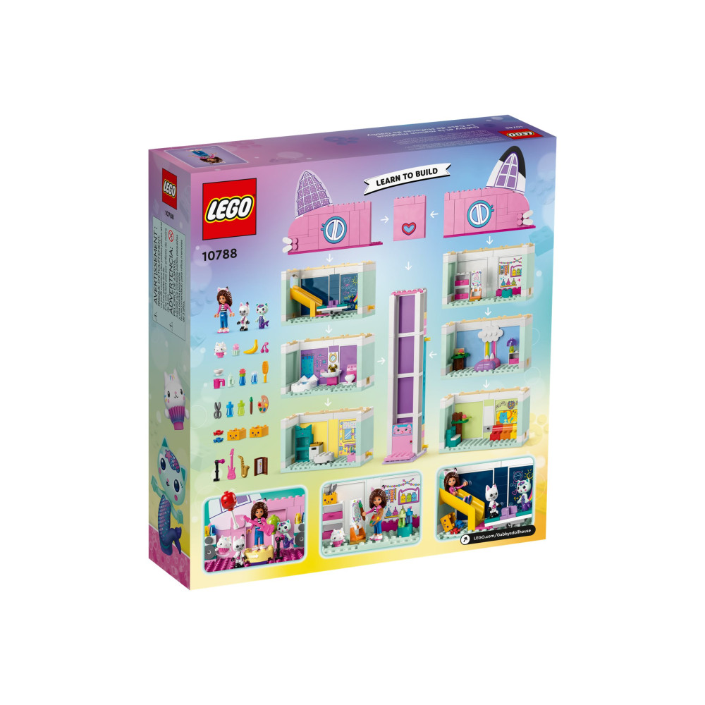 Produktbild för Lego Gabby's Dollhouse 10788 - Gabby's Dollhouse - byggsats