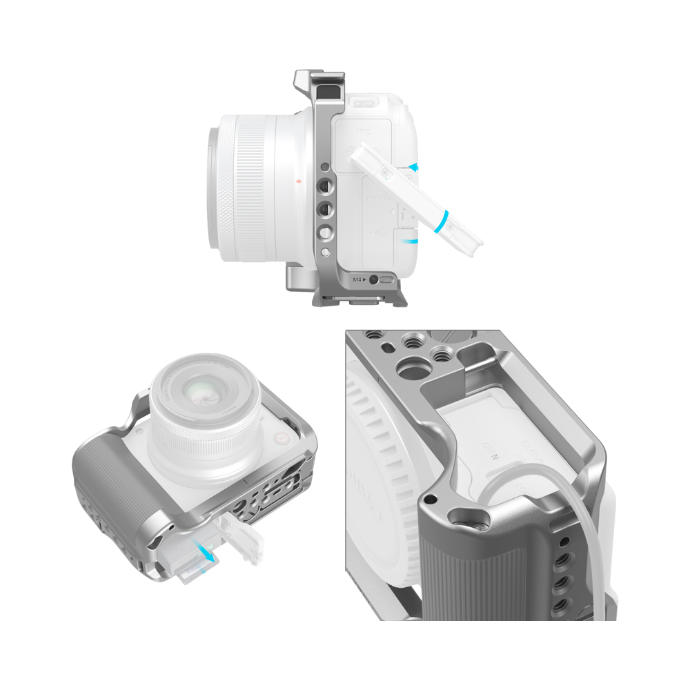 Produktbild för SmallRig 5428 Cage for Canon EOS R50 V Silver
