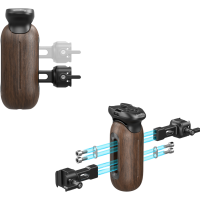 Produktbild för SmallRig 5239 Wooden Side Handle with NATO Clamp