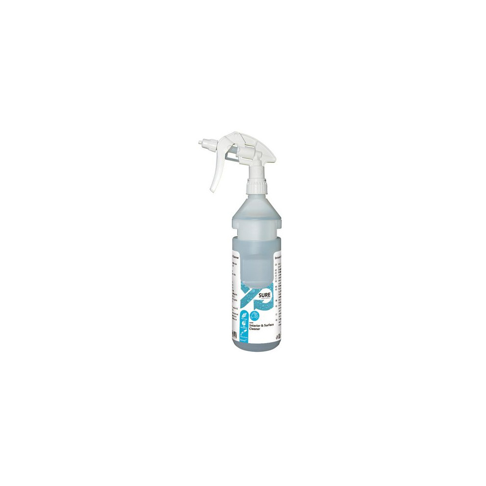 Produktbild för Sprayflaska SURE Int&SurfCl tom 750ml