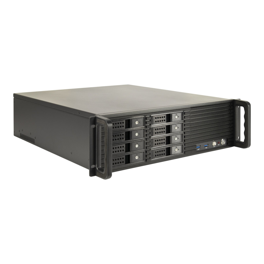 Produktbild för Inter-Tech IPC 3U-3508 - kan monteras i rack - ATX